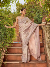 Sequins Embroidered Banarasi Saree