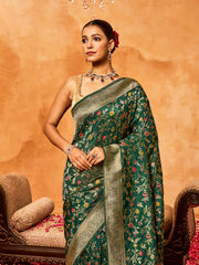 Zari Jaal Crepe Saree