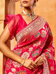 Rangkat Georgette Printed Saree