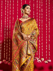 Zari Jaal Art Silk Saree