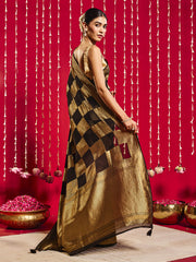 Zari Jaal Georgette Saree