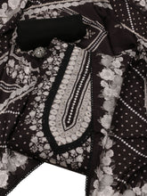 Digital Printed Muslin Unstitched Suit With Dupatta