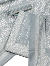 Digital Printed Cotton Blend Unstitched Suit With Dupatta