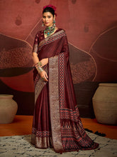 Zari Border Art Silk Saree