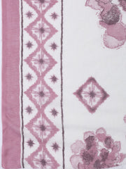 Neck Patti Cotton Blend Unstitched Suit With Dupatta