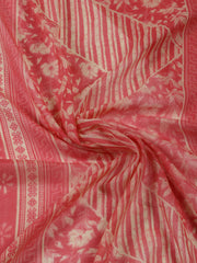 Neck Patti Cotton Blend Unstitched Suit With Dupatta