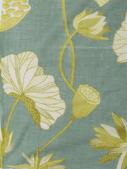 Neck Embroidered Cotton Blend Unstitched Suit With Dupatta