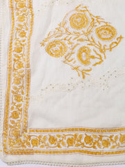 Printed Cotton Blend Unstitched Suit With Dupatta