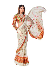 Floral Printed Georgette Saree