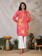 Printed Cotton Blend Kurta