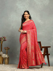 Plain Georgette Saree