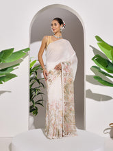 Printed Cotton Blend Saree