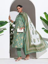 Printed Cotton Blend Kurta With Pant & Dupatta