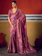 Digital Printed Art Silk Saree