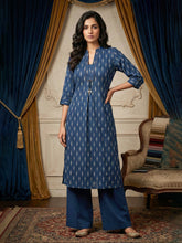 Printed Cotton Kurta With Pant