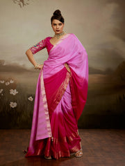 Plain Chiffon Saree