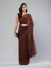 Digital Printed Georgette Saree