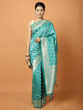 Stone Work Banarasi Woven Saree