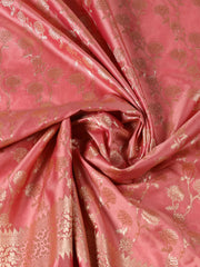 Woven Chanderi Unstitched Suit Piece With Dupatta