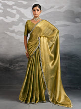 Embroidered Chiffon Saree