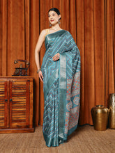 Digital Printed Art slik Saree