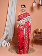 Digital Printed Art Silk Saree