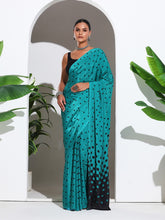 Digital Printed Crepe Saree
