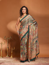 Printed Art Silk Saree