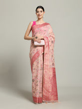 Zari Jaal Art Silk Woven Saree
