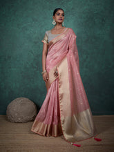 Woven Border Art silk Saree