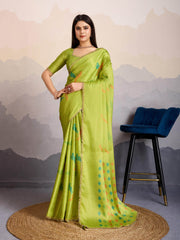 Zari Jaal Woven Art Silk Saree