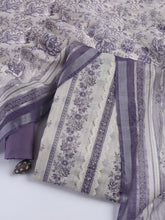 Printed Linen Unstitched Suit Piece With Dupatta