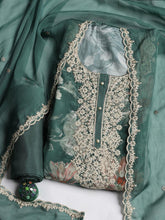 Embroidered Muslin Unstitched Suit With Dupatta