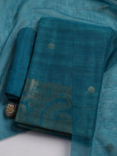 Woven Chanderi Unstitched Suit Piece With Dupatta