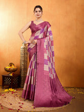 Zari Border Booti Woven Art Silk Saree