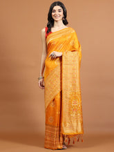 Zari Jaal Woven Art Silk Saree