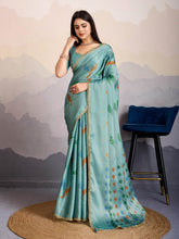 Zari Jaal Woven Art Silk Saree