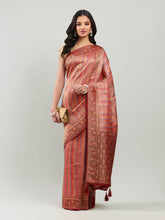 Zari Jaal Georgette Woven Saree