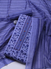 Printed Cotton Blend Unstitched Suit Piece With Dupatta