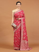 Khaddi Woven Banarasi Saree