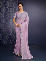 Embroidered Georgette Saree