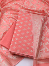 Banarasi Chanderi Unstitched Suit With Dupatta