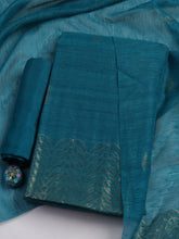 Woven Chanderi Unstitched Suit Piece With Dupatta
