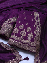 Sequence Art Silk Unstitched Suit Piece With Dupatta