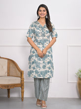 Printed Muslin Kurta With Pants