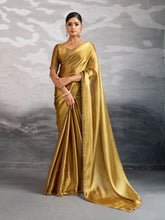 Embroidered Burberry Saree