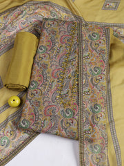 Printed Muslin Unstitched Suit Piece With Dupatta