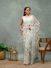 Digital Printed Georgette Saree