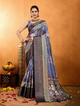 Patola Zari Border Art Silk Woven Saree
