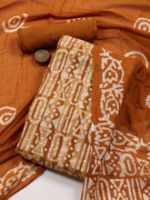 Printed Cotton Blend Unstitched Suit With Dupatta